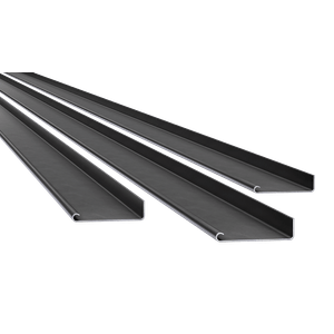 Barra de Aço para Porta Galvanizada 21mm X 77,5mm 1,55mm (Pesada) 6m