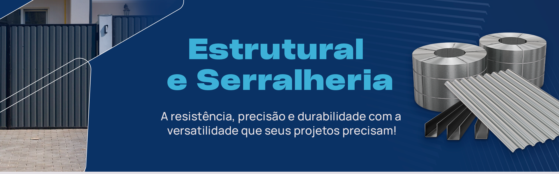 Aço para Estrutural e Serralheria